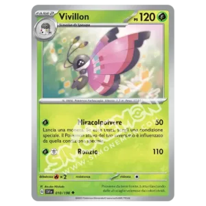 Vivillon 010/198 Scarlatto e Violetto  (IT)