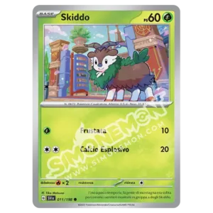 Skiddo 011/198 Scarlatto e Violetto Reverse (IT)