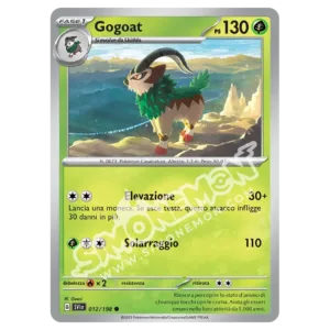 Gogoat 012/198 Scarlatto e Violetto Reverse (IT)