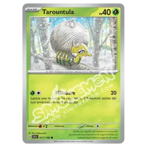 Tarountula 017/198 Scarlatto e Violetto Reverse (IT)