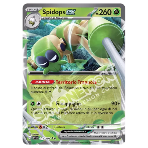 Spidops-ex 019/198 Scarlatto e Violetto (IT)
