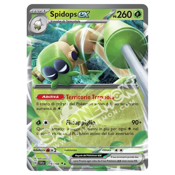 Spidops-ex 019/198 Scarlatto e Violetto  (IT)