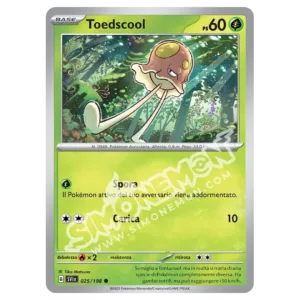 Toedscool 025/198 Scarlatto e Violetto Reverse (IT)