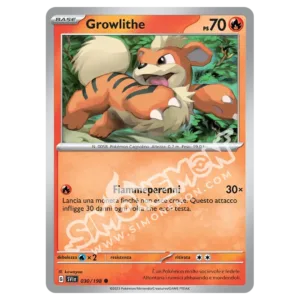 Growlithe 030/198 Scarlatto e Violetto Reverse (IT)