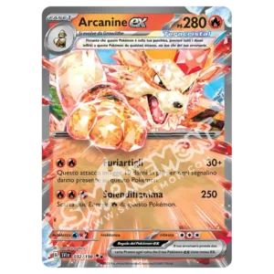 Arcanine-ex 032/198 Scarlatto e Violetto  (IT)