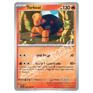 Torkoal 035/198 Scarlatto e Violetto Reverse (IT)