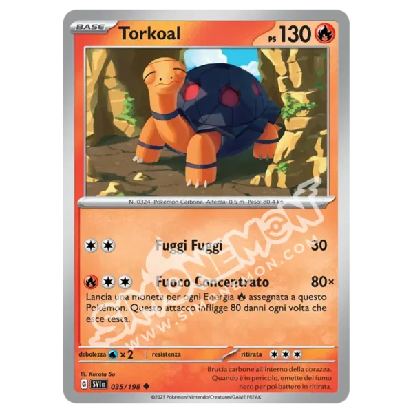 Torkoal 035/198 Scarlatto e Violetto (IT)