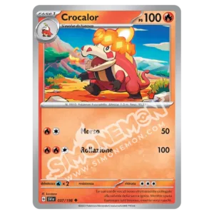 Crocalor 037/198 Scarlatto e Violetto Reverse (IT)