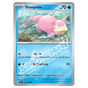 Slowpoke 042/198 Scarlatto e Violetto Reverse (IT)