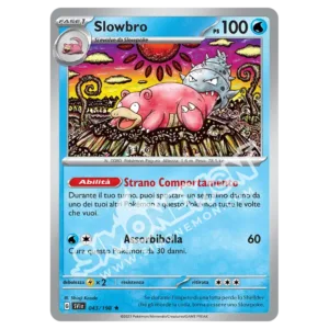 Slowbro 043/198 Scarlatto e Violetto Foil (IT)