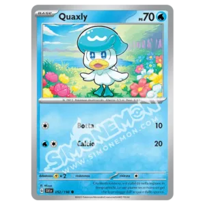 Quaxly 052/198 Scarlatto e Violetto Reverse (IT)