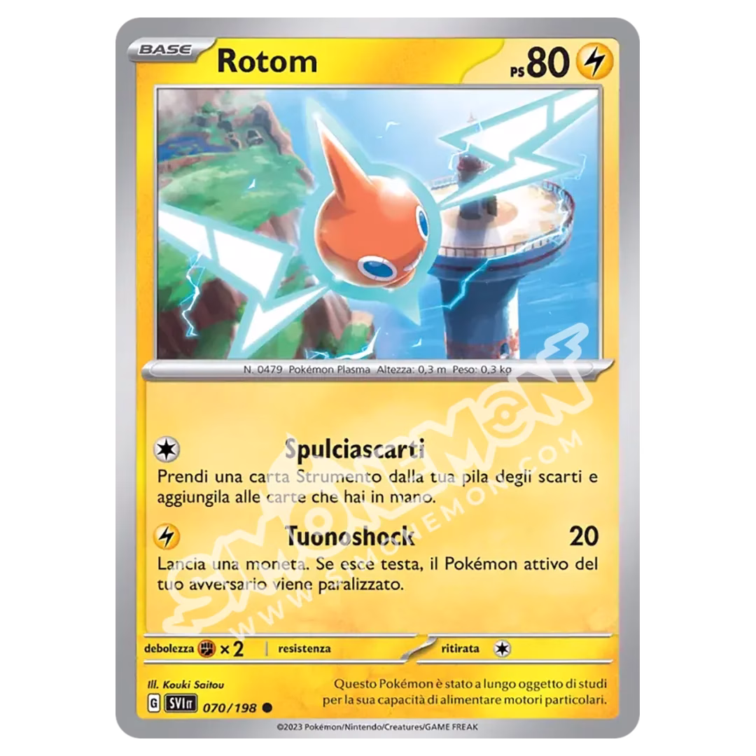 Rotom 070/198 Scarlatto e Violetto Foil (IT)