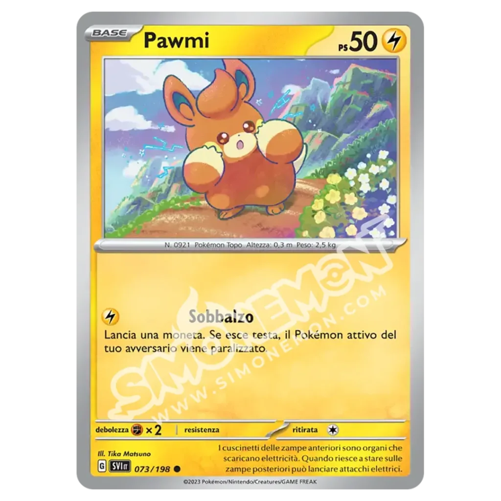 Pawmi 073/198 Scarlatto e Violetto Reverse (IT)