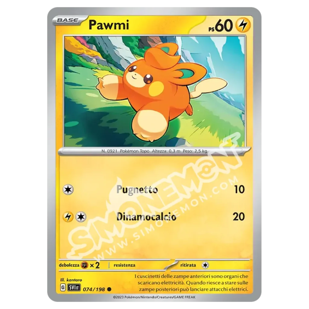 Pawmi 074/198 Scarlatto e Violetto Reverse (IT)