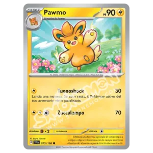 Pawmo 075/198 Scarlatto e Violetto Reverse (IT)