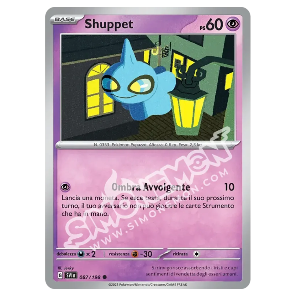 Shuppet 087/198 Scarlatto e Violetto (IT)