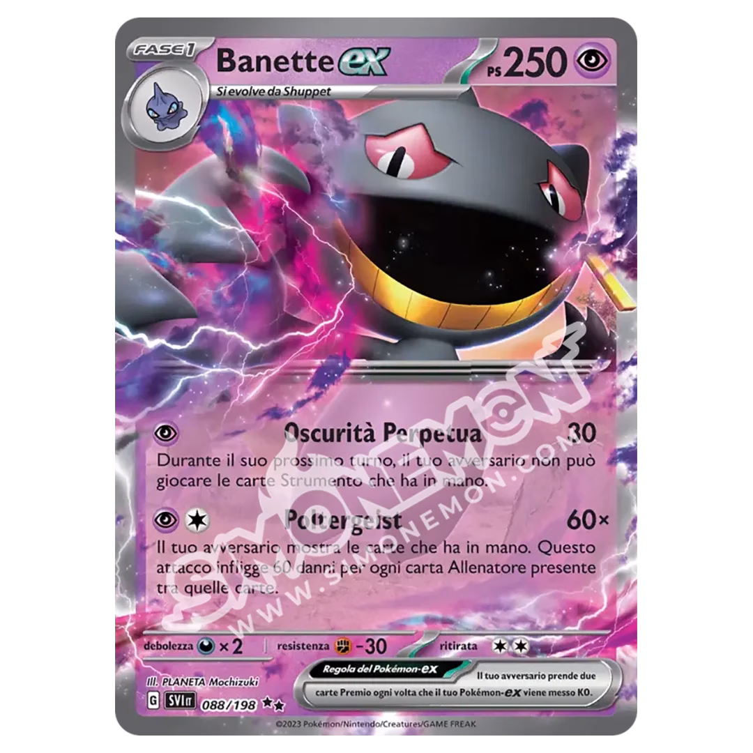 Banette-ex 088/198 Scarlatto e Violetto (IT)
