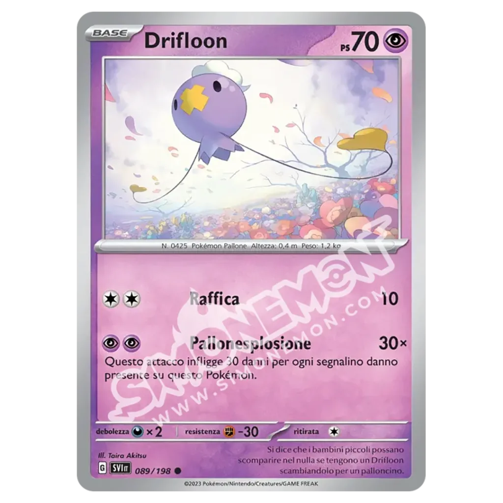 Drifloon 089/198 Scarlatto e Violetto (IT)