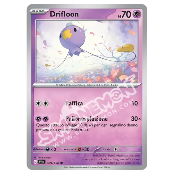 Drifloon 089/198 Scarlatto e Violetto (IT)