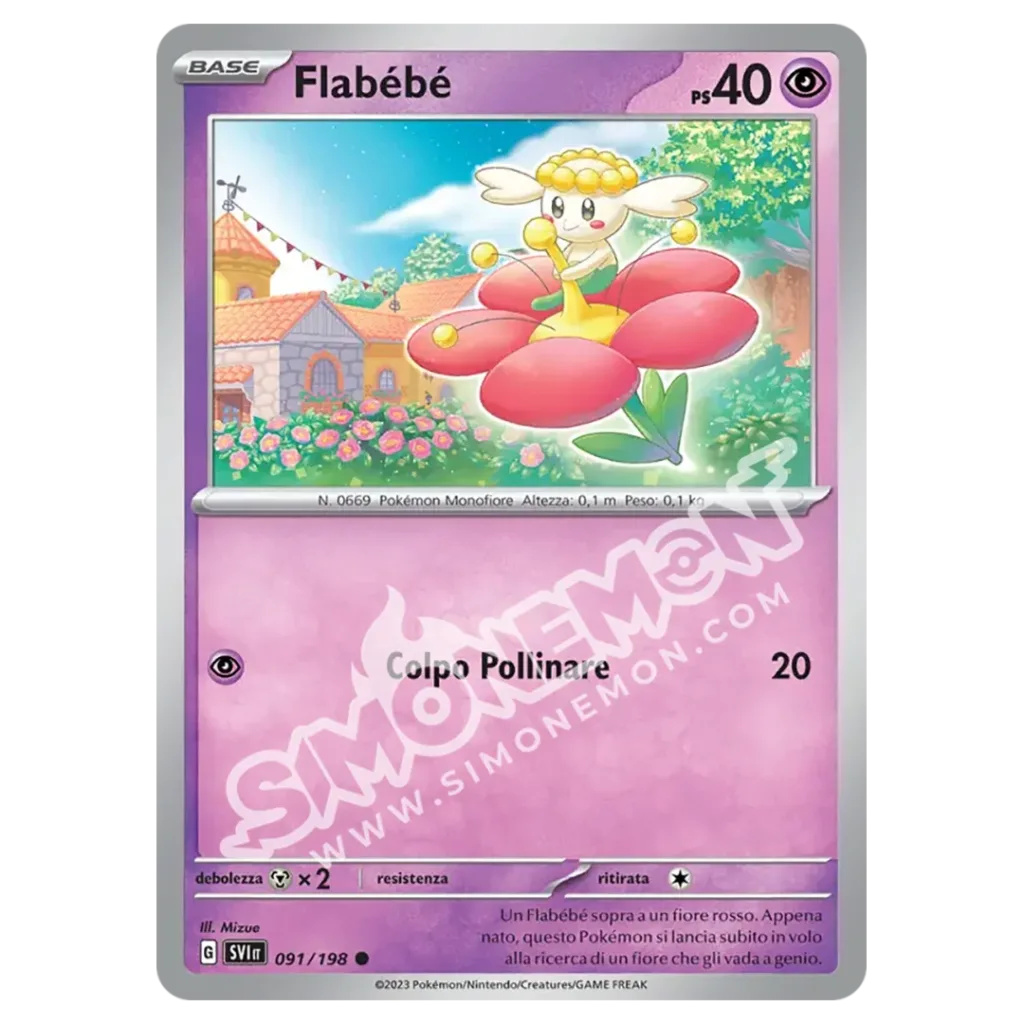 Flabébé 091/198 Scarlatto e Violetto (IT)