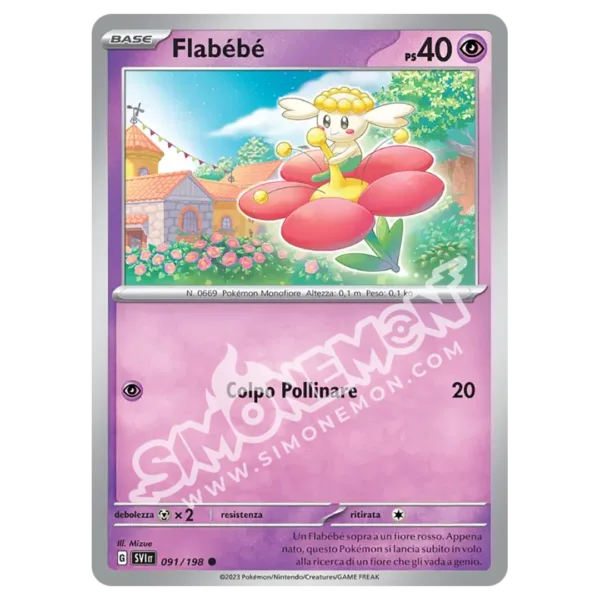 Flabébé 091/198 Scarlatto e Violetto (IT)