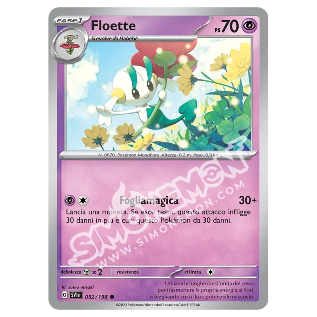 Floette 092/198 Scarlatto e Violetto  (IT)