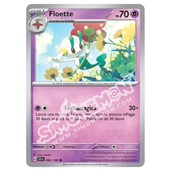 Floette 092/198 Scarlatto e Violetto  (IT)