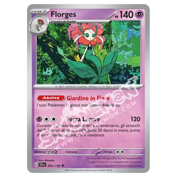 Florges 093/198 Scarlatto e Violetto  (IT)