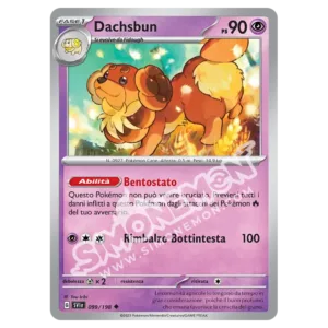 Dachsbun 099/198 Scarlatto e Violetto Reverse (IT)