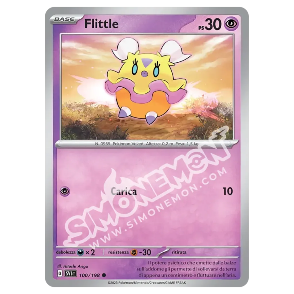 Flittle 100/198 Scarlatto e Violetto Reverse (IT)