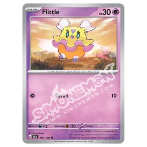 Flittle 100/198 Scarlatto e Violetto Reverse (IT)