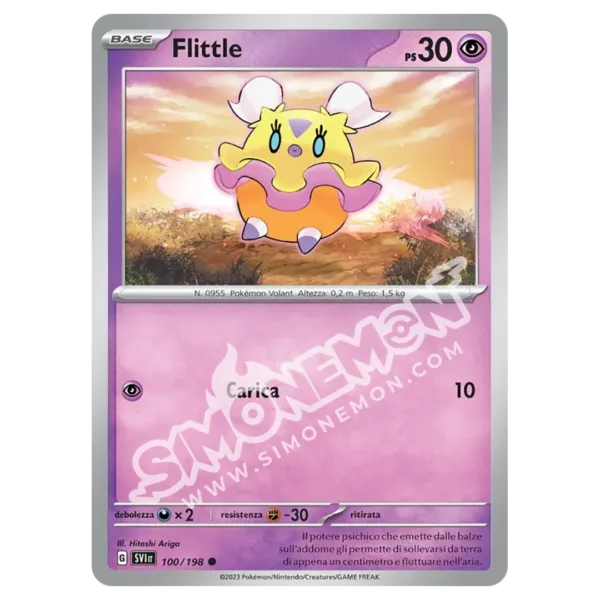 Flittle 100/198 Scarlatto e Violetto Reverse (IT)