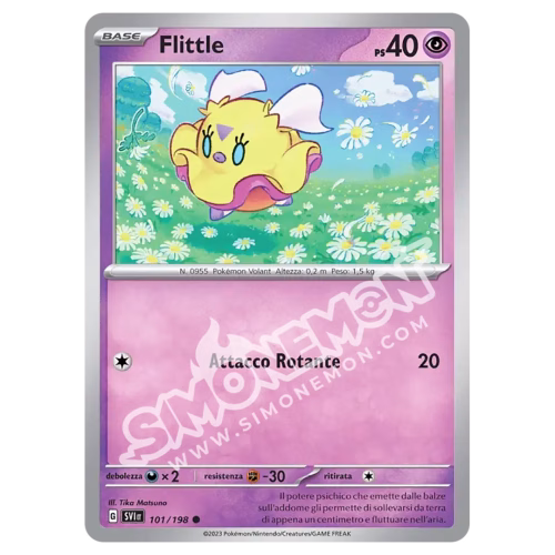 Flittle 101/198 Scarlatto e Violetto (IT)