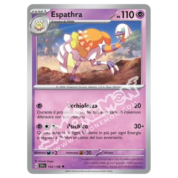 Espathra 103/198 Scarlatto e Violetto (IT)
