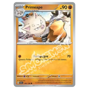 Primeape 108/198 Scarlatto e Violetto Reverse (IT)