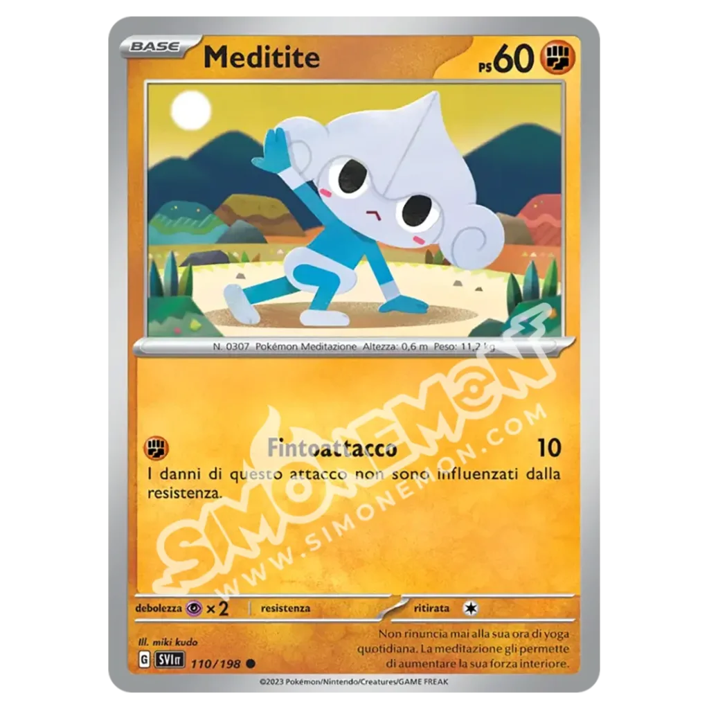 Meditite 110/198 Scarlatto e Violetto Reverse (IT)
