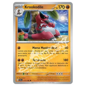 Krookodile 117/198 Scarlatto e Violetto Reverse (IT)