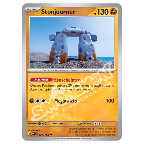 Stonjourner 121/198 Scarlatto e Violetto Reverse (IT)