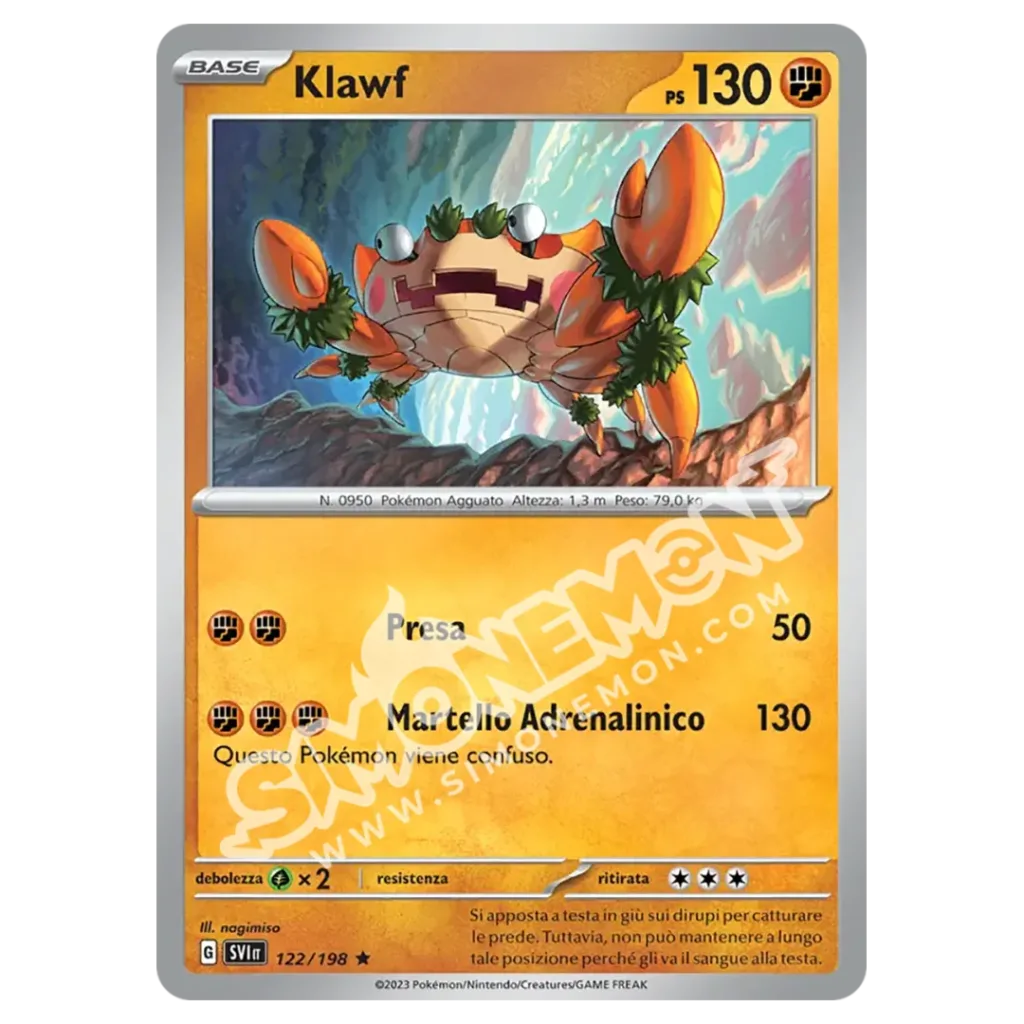 Klawf 122/198 Scarlatto e Violetto Foil (IT)