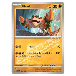 Klawf 122/198 Scarlatto e Violetto Foil (IT)