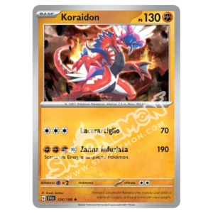 Koraidon 124/198 Scarlatto e Violetto Foil (IT)