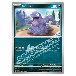 Grimer 126/198 Scarlatto e Violetto Reverse (IT)