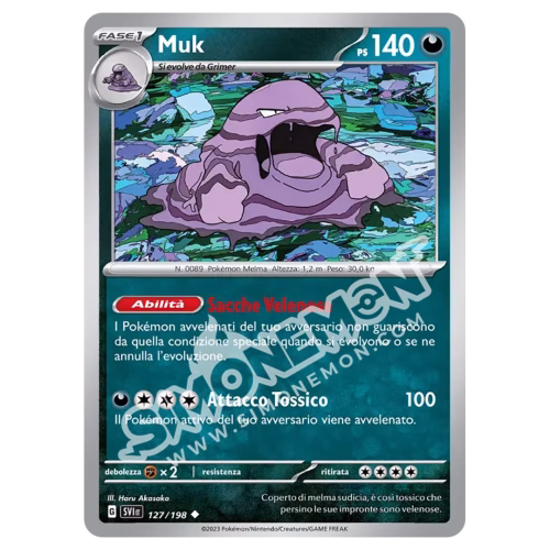 Muk 127/198 Scarlatto e Violetto Reverse (IT)