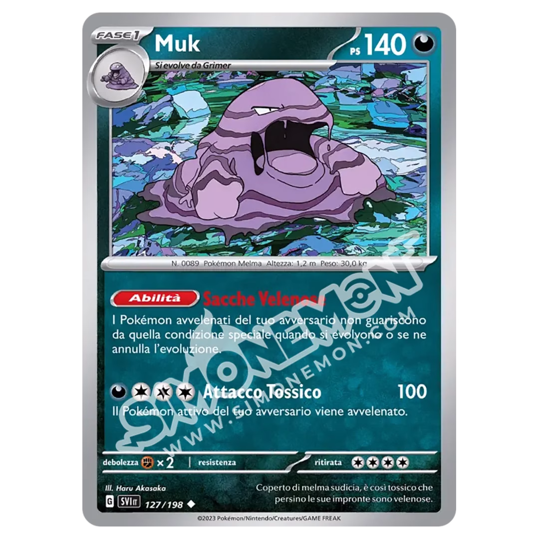 Muk 127/198 Scarlatto e Violetto Reverse (IT)