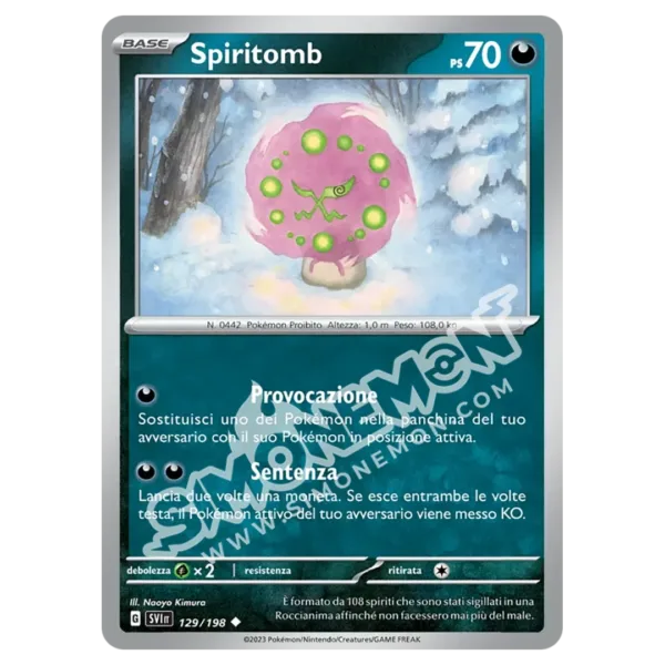 Spiritomb 129/198 Scarlatto e Violetto  (IT)