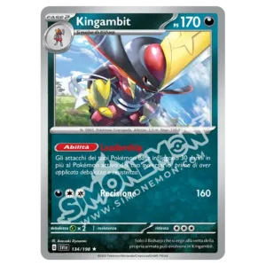 Kingambit 134/198 Scarlatto e Violetto Foil (IT)