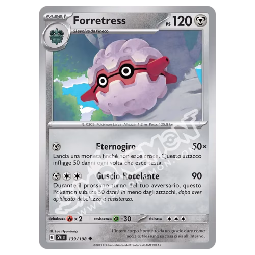 Forretress 139/198 Scarlatto e Violetto (IT)