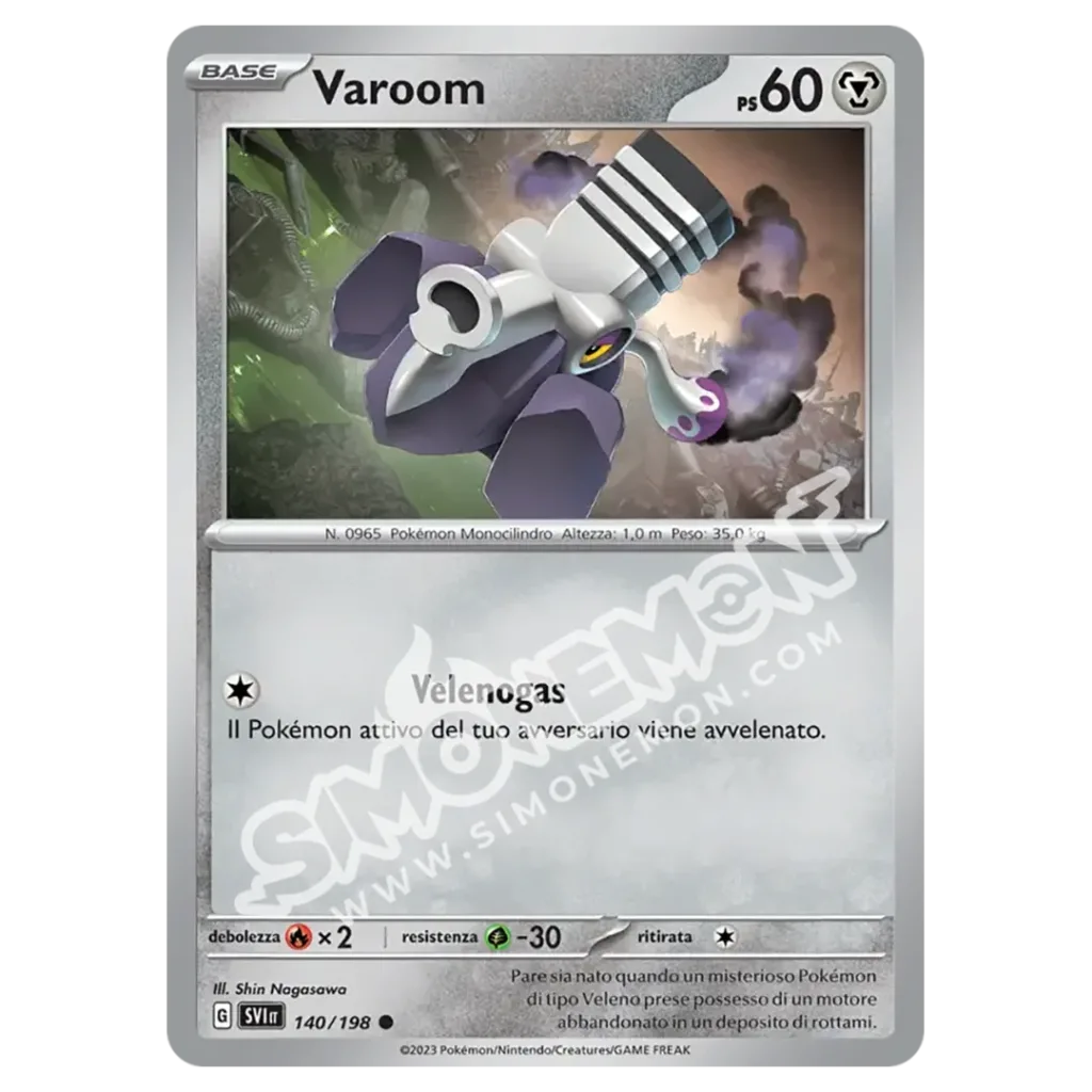 Varoom 140/198 Scarlatto e Violetto  (IT)