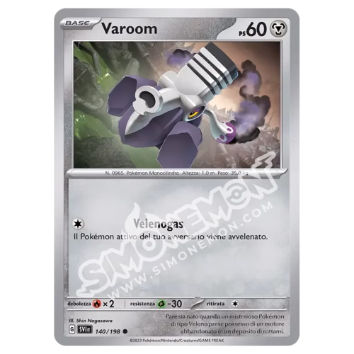 Varoom 140/198 Scarlatto e Violetto (IT)