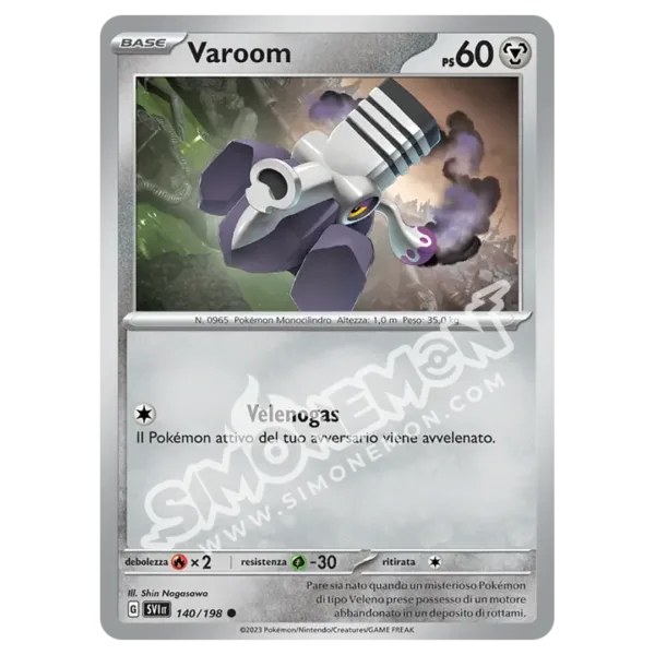 Varoom 140/198 Scarlatto e Violetto  (IT)